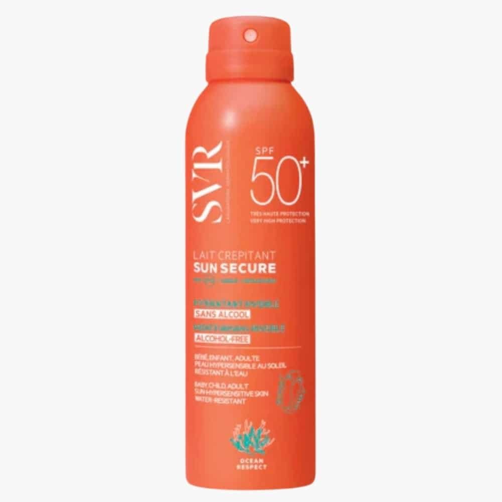 svr sun secure lait crepitant en spray sans alcool hydratant invisible spf50 200ml.jpg svr sun secure lait crepitant en spray sans alcool hydratant invisible spf50 200ml.jpg