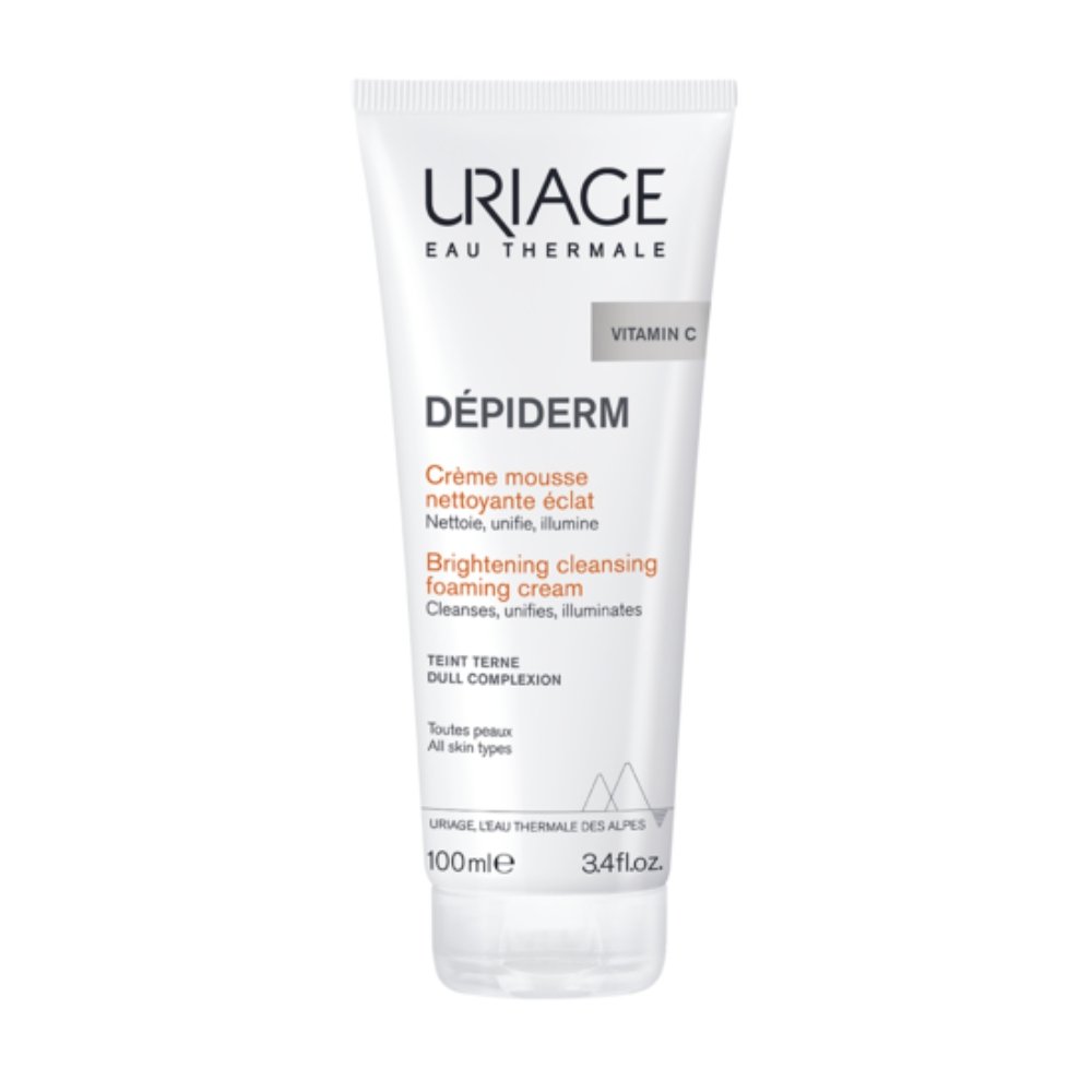 uriage depiderm creme moussante nettoyante eclat 100ml.jpg uriage depiderm creme moussante nettoyante eclat 100ml.jpg