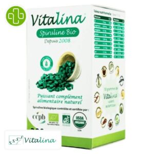 vitalina spiruline bio et naturelle 100 comprimes.jpg