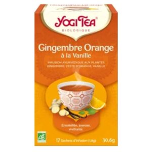 yogi tea gingembre orange a la vanille infusion ayurvedique gingembre zeste d orange et vanille sachets bio 17u.jpg