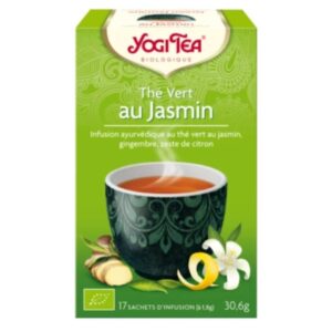 yogi tea the vert au jasmin infusion ayurvedique the vert jasmin gingembre et zeste de citron sachets bio 17u.jpg