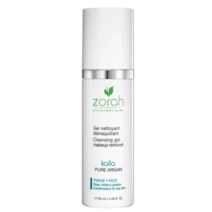 zorah kaila pure argan gel nettoyant 2en1 120ml.webp